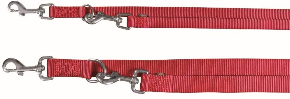 Trixie Premium Adjustable Dog Leash, Medium/Large, Red, M/L (Pack of 1) - Image 2