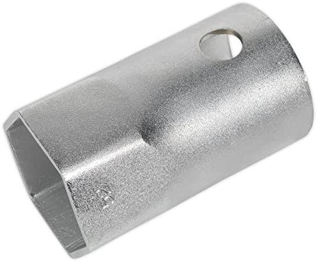 Sealey Sx011 Hub Nut Box Spanner - Land Rover 52Mm, Grey, 52mm x 100mm