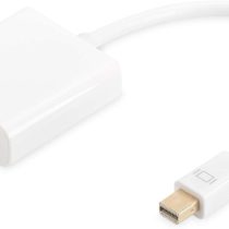 Digitus 0.15m Mini DP Male to DVI-D Female DisplayPort Adapter Cable - White