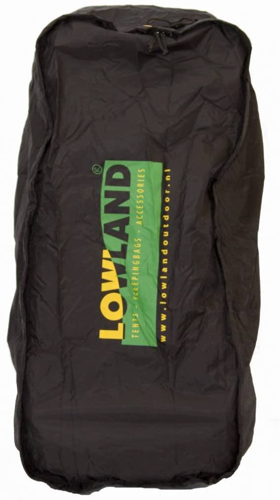 LOWLAND OUTDOOR® Rain and transport cover for backpacks, water resistant < 85 L, 304 g, black, 80x40x38 cm - Image 3