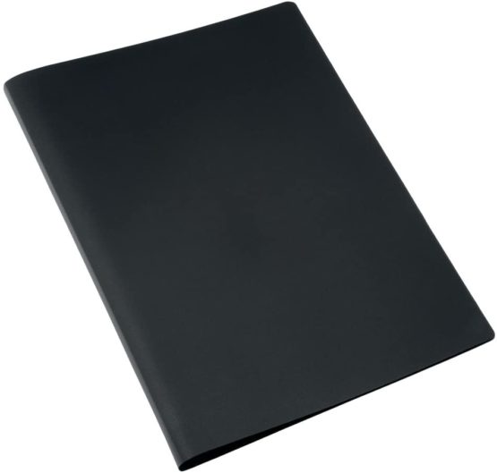 5 Star Display Book Soft Cover Lightweight Polypropylene 40 Pockets A4 Black
