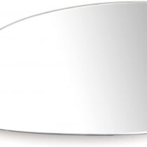 TAKPART Left Passenger Side Heated Electric Wing Mirror Glass Compatible for GOLF MK5 2003-2008