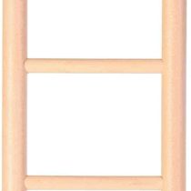 Trixie Wooden Ladder for Parrots with Five Rugs, 45 cm,