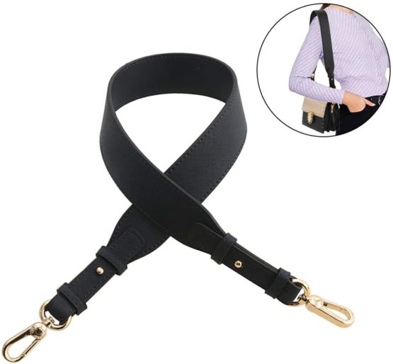 Amorar Replacement Leather Shoulder Strap DIY Shoulder Bag Belt Crossbody Handle Bag Strap Adjustable