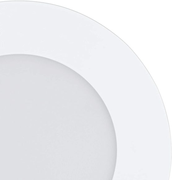 EGLO Recessed Light, Cast Metal, LED, 5.4 W, White - Image 2