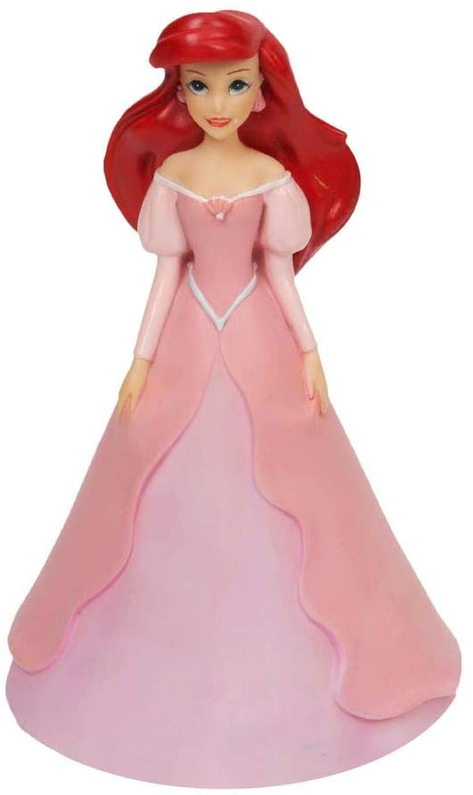 Disney widdop Princess Ariel Resin Money Box Bank Gift Box DI575, Pink