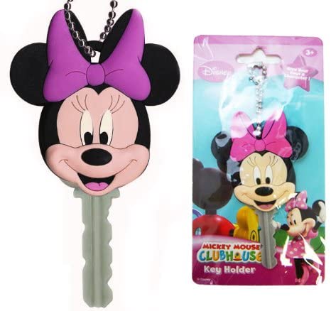 Disney Minnie Mouse Key Holder - Minnie Keyring (Costume Accessory), Multicoloured, Small