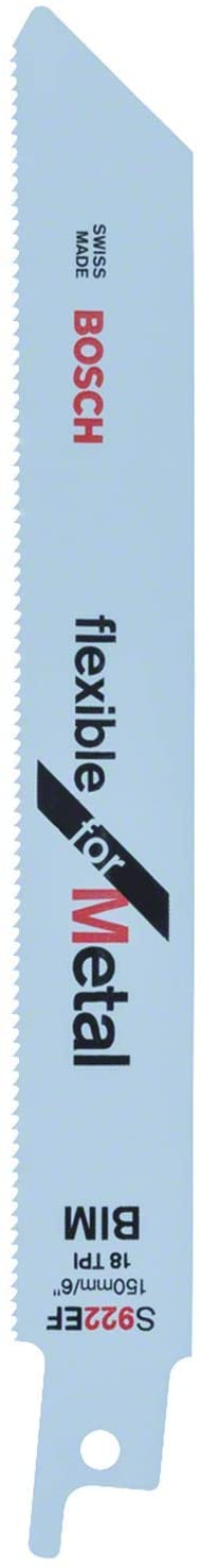Bosch 2608656015 Sabre Saw Blade, Blue, 150 mm