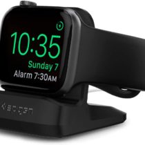 Spigen S350 Designed for Apple Watch Stand for 45mm/44mm/40mm Series 7/6/SE/5/4 and 42mm/38mm Series 3/2/1 - Black