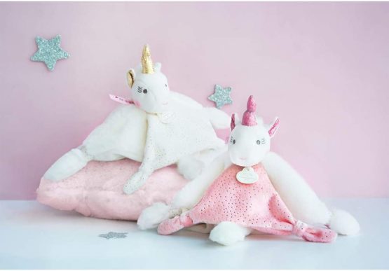 Doudou et Compagnie Cuddly Blanket Unicorn - Image 3