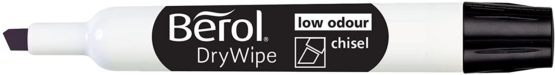 Berol Dry Wipe Chisel Tip Whiteboard Marker, Assorted Colours, Pack of 8 - Image 2