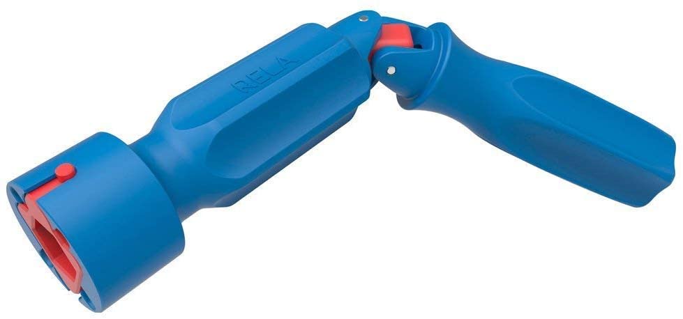 the "new" Universal Rela Toilet Seat Installation wrench with longer Application possibilities, Blue