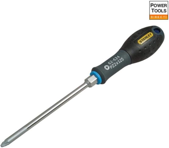 Stanley Fatmax FMHT0-62624 PZ2 X 125mm Pozi Bolster Screwdriver, Multi-Colour