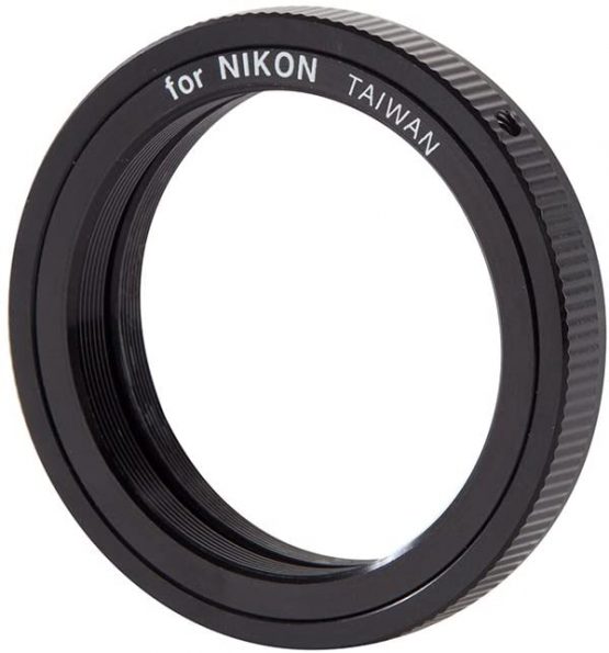 Celestron 93402 T-Ring Adapter for Nikon Digital Cameras, Black