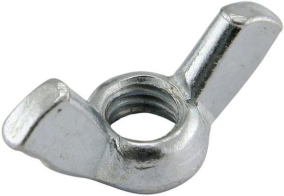 Merriway BH02779 Wing Nut M6 (1/4 inch) - Bright Zinc Plated, Pack of 15 - Image 3