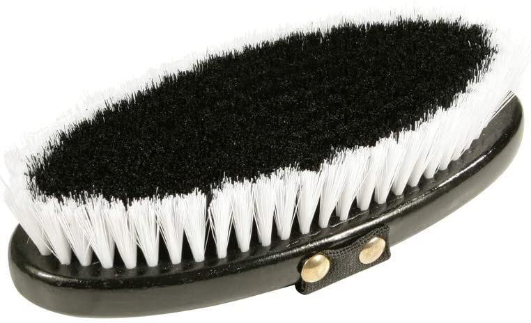 PFIFF 100720 Brush Cleaning Tool with Plastic Brushes and Hand Strap, Black