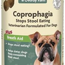 Overby Farm Coprophagia Soft Chews for Dogs, 60-Piece, 132 g
