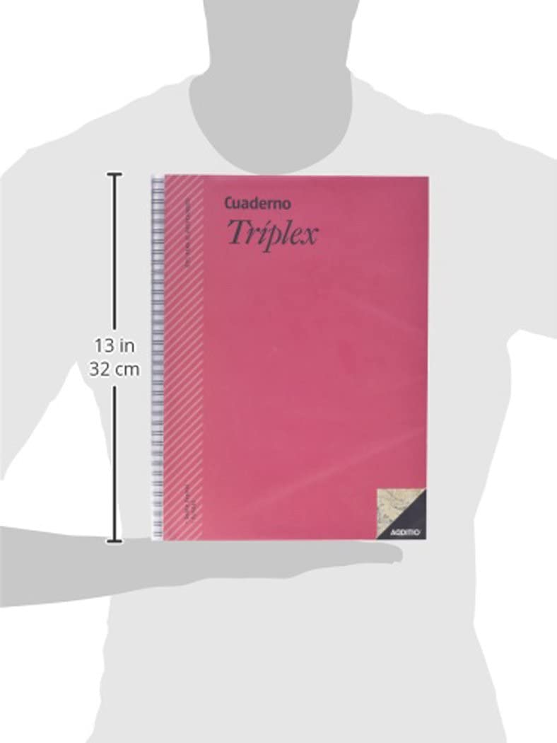 Additio P192 - Notebook triplex, assortment : random colors, pink - Image 3