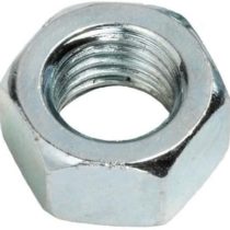 Merriway BH03556 M12 (1/2 inch) Steel Hex Full Nut BZP - Pack of 10