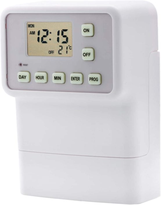 Mydome Light Switch Timer – Police Approved Retro Fit Timer Switch - A No Wiring Home Security Lighting & Burglar Deterrent