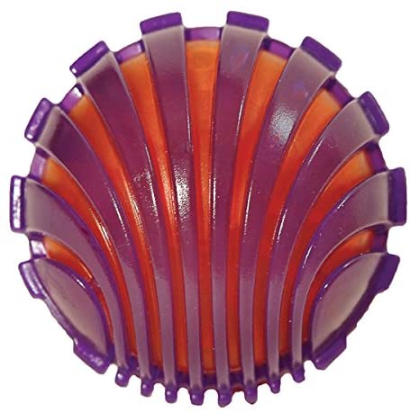 Rosewood Jolly Doggy Giggle Dog Toy Ball, Violett/Orange