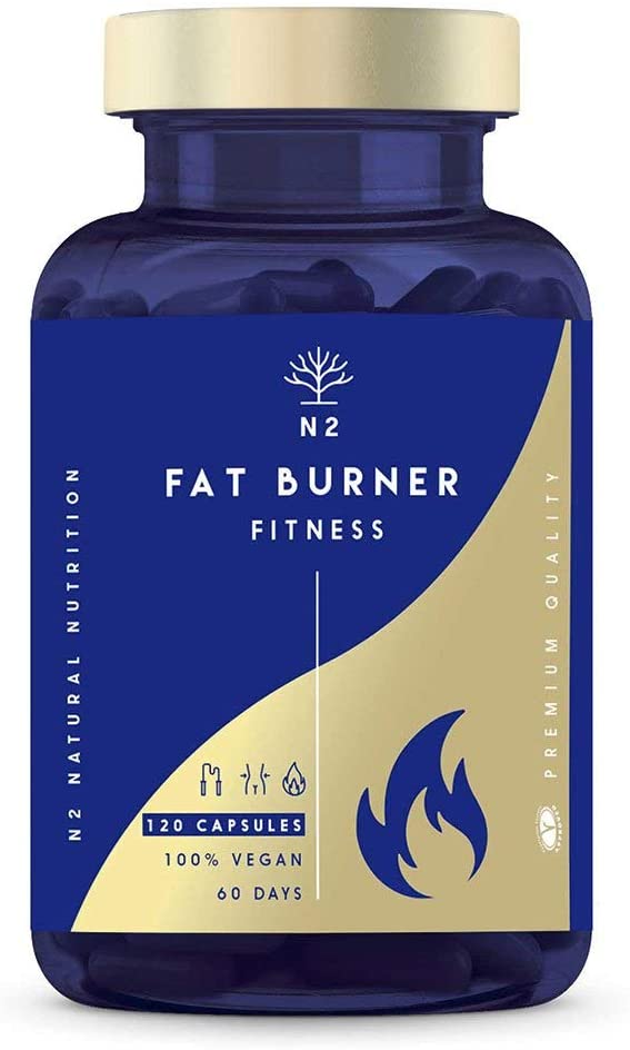 Best Fat Burner for Women and Men Weight Loss. Extreme Natural Thermogenic Slimming Pills. Energy Booster Pure 100% Natural Ingredients. 120 Vegetable Capsules.UK VEGAN Certified. N2 Natural Nutrition