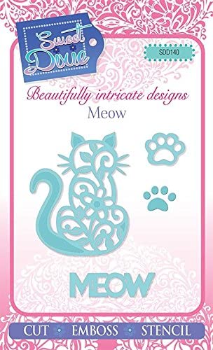 Sweet Dixie Meow Die, Metal, Grey, 5.5 x 4.4 x 0.1 cm, 5.5x4.4x0.1 cm - Image 2