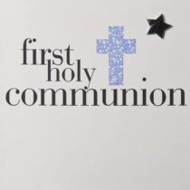 Claire Giles Toast Holy Communion Boy Card TOA27