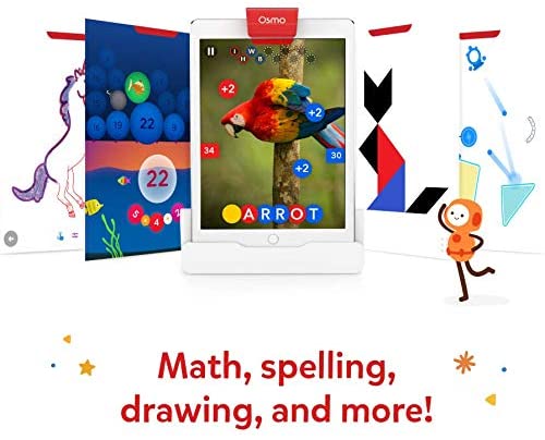 Osmo, Genius Starter Kit for iPad, 5 Educational Learning Games, Ages 6-10, Math, Spelling, Creativity & More - Image 4