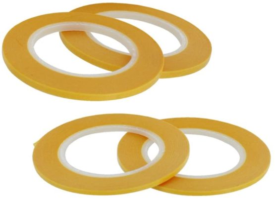 Modelcraft 4-Piece Precision Masking Tapes
