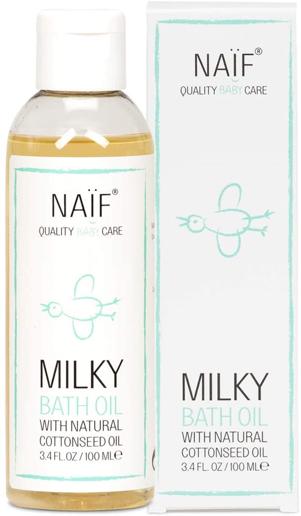 Naïf Baby & Kids Bath Oil, Weiss - Image 2