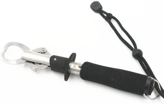 Fish Lip Grabber Gripper Grip with 35lb Weight Scale,and Fishing Pliers Stainless Steel Tools - Image 2