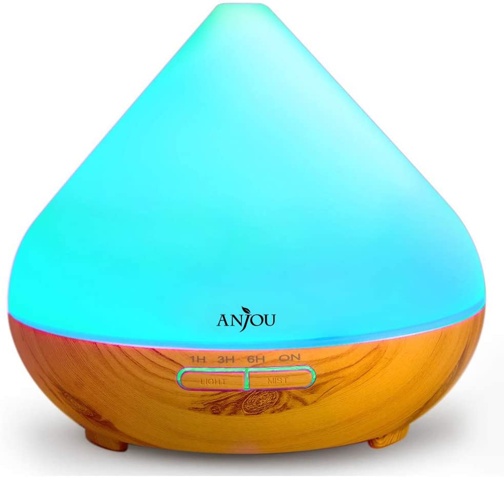 Essential Oils Diffuser, Anjou 300ml Aromatherapy Diffusers Ultrasonic