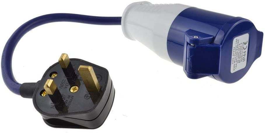 Aerials, Satellites and Cables Ltd Female Ceform Socket for Electric Hook Up Cable Caravan Plug