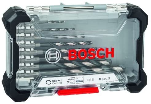 Bosch 8X PRO Metal HSS-G Impact Twist Drill Bit Set (for Non-Ferrous Metals, Steel, diameter 2,0, 3,0, 4,0, 5,0, 6,0, 7,0 - Image 3
