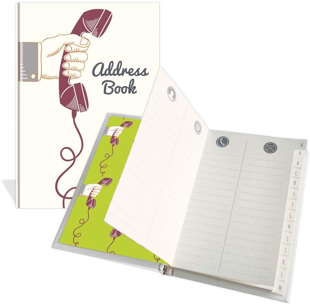 Luxury Pocket Address Book Its for You! Design 104 Pages Size 91mm x 130mm BigaMart