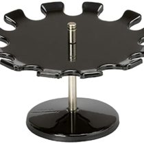 MAUL Round Version Premium Stamp Holder Metal Stamp Rack for 12 Stamps - Black