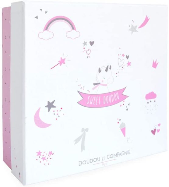 Doudou et Compagnie Cuddly Blanket Unicorn - Image 2