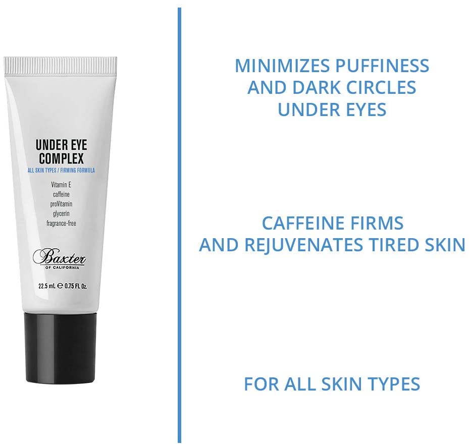 Baxter of California Under Eye Complex, Caffeine & Anti-Oxidant Rich, Removes Wrinkles, Dark Circles & Puffiness, Night Cream - Image 2