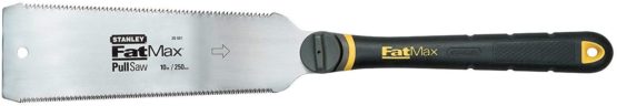 Stanley 0-20-501 Fine/Rough Jaw Saw, Black/Silver, 600 mm