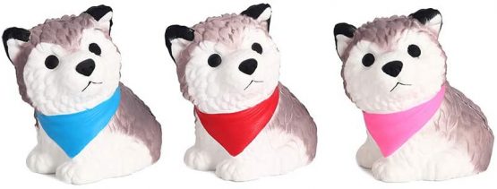 Anboor Squishies Dog Squishy Scented Squeeze Toys Stress Relief Squishies Slow Rising Animal Toy Kawaii Soft Gift Collection Color Random - Image 4
