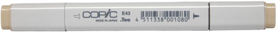 Copic Marker E43 - Dull Ivory