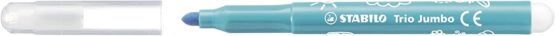 Felt Tip Pen - STABILO Trio Jumbo Wallet of 12 Assorted Colours - Image 2