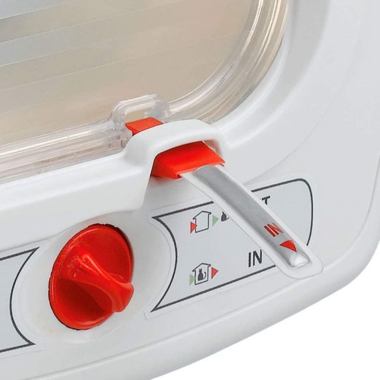 Ferplast Swing Cat Flap with Microchip, White, 22.5 x 16.2 x 25.2 cm - Image 3