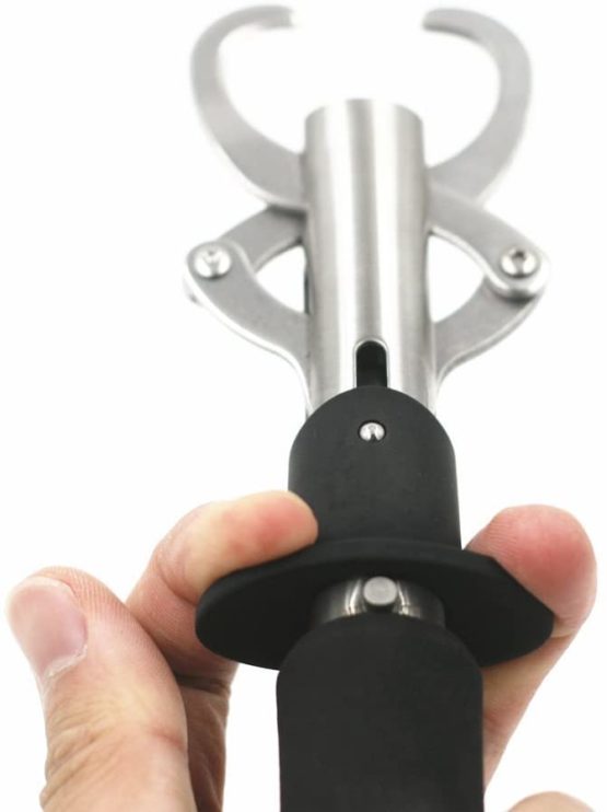 Fish Lip Grabber Gripper Grip with 35lb Weight Scale,and Fishing Pliers Stainless Steel Tools - Image 4