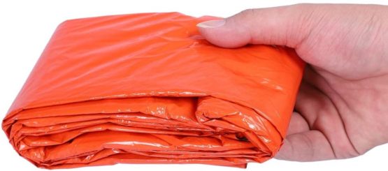 Dilwe Emergency Sleeping Bag, Lightweight Windproof Folding Camping Sleep Sack for Outdoor Survival Emergency - Image 4