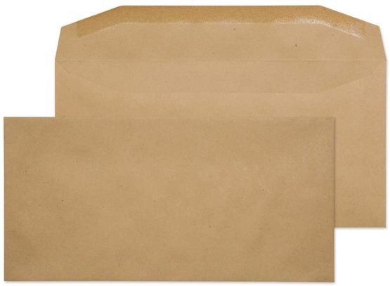 Blake Purely Everyday DL 110 x 220 mm 80 gsm Gummed Mailer Envelopes (13780/50 PR) Manilla - Pack of 50 - Image 2