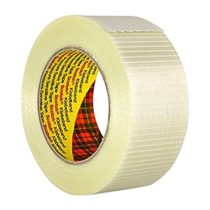 Scotch Bi-Directional Filament Tape 8959, Heavy Duty, 50 mm x 50 m, 0.15 mm thick, Translucent