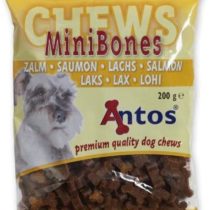 Antos Mini Bones Salmon Dog Treats, 200 g