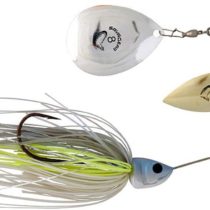 Savage Gear Lure Da'Bush Spinnerbait #3 - Yellow Silver Holo Flame
